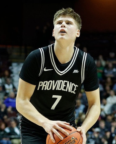  Providence Friars #7 Stefan Vaaks 2023 Black College Basketball Game Jersey 