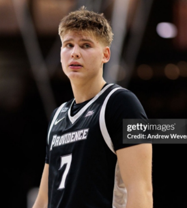  Providence Friars #7 Stefan Vaaks 2026 Black College Basketball Game Jersey 