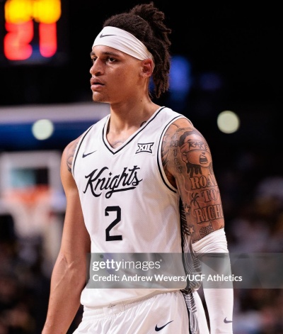  UCF Knights #2 Riley Kugel  Nike White 2026 College Basketball Game Jersey 