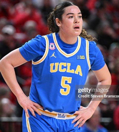  Unisex UCLA Bruins #5 Charlisse Leger-Walker Royal 2025 BIG 10 women's Basketball Game Jersey 