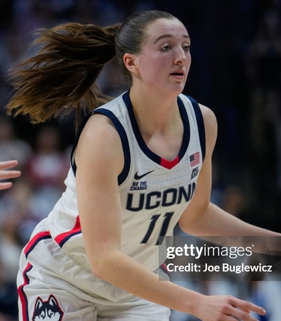  Unisex UConn Huskies #11 Allie Ziebell Nike 2025 White Women's Basketball NCAA TOURNAMENT Jersey 