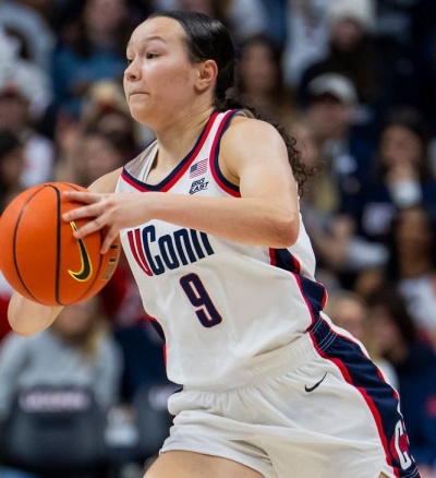  Unisex UConn Huskies #9 Kayleigh Heckel Nike White Throwback Women's Basketball NCAA TOURNAMENT Jersey 