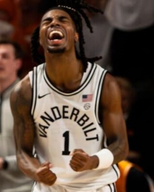  Vanderbilt Commodores #1 Frankie Collins  Nike 2020 White Round Neck College Game Basketball Jersey 