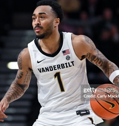  Vanderbilt Commodores #1 Frankie Collins Nike 2019 White College Game Basketball Jersey 