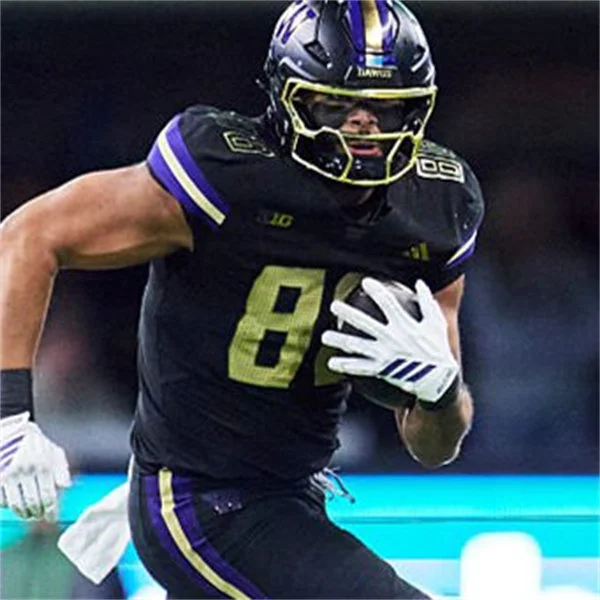  Washington Huskies #88 QUENTIN MOORE 2025 Black College Football Jersey 