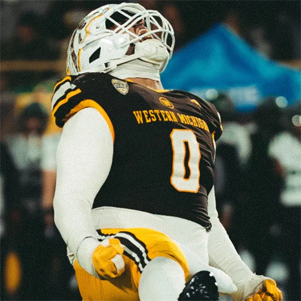  Western Michigan Broncos #0 Talique Williams 2025 Brown Football Game Jersey 