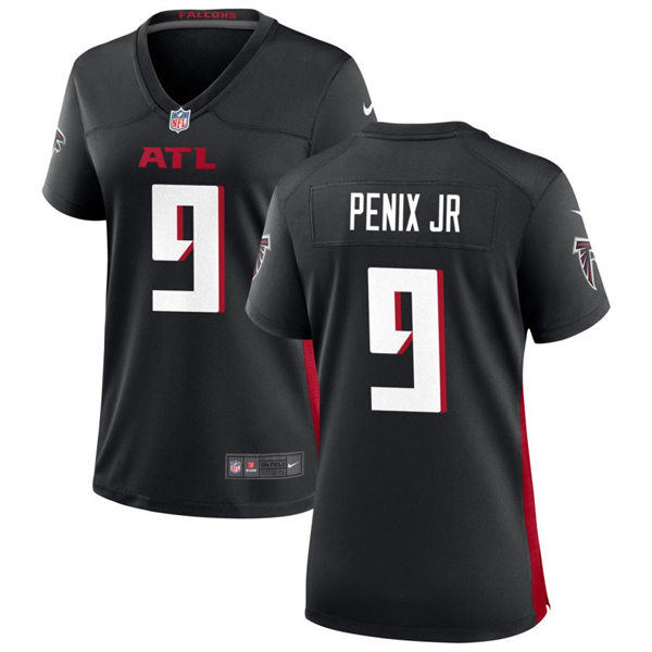  Women's Atlanta Falcons #9 Michael Penix Jr. Nike Black Limited Jersey 