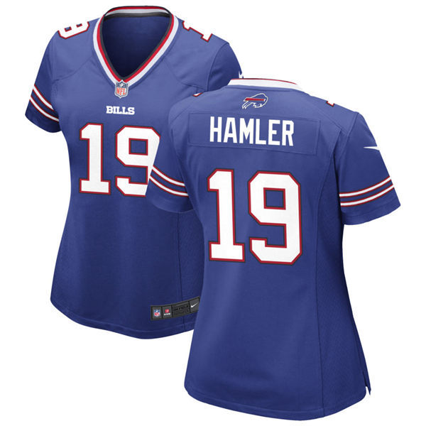  Women's Buffalo Bills #19 K. J. Hamler Nike Royal Team Color Limited Player Jersey 