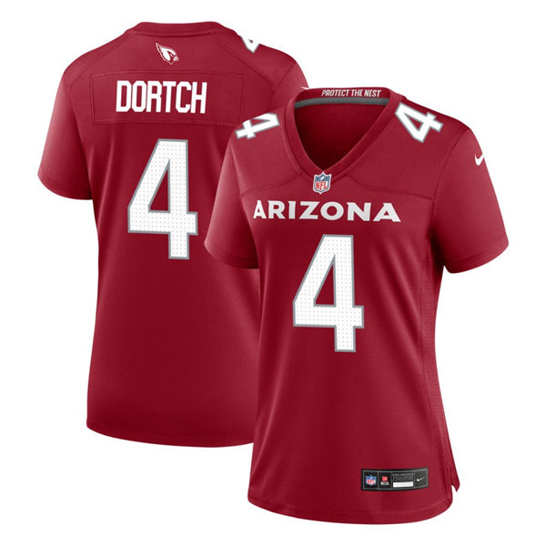  Womens Arizona Cardinals #4 Greg Dortch Cardinal Limited Jersey 
