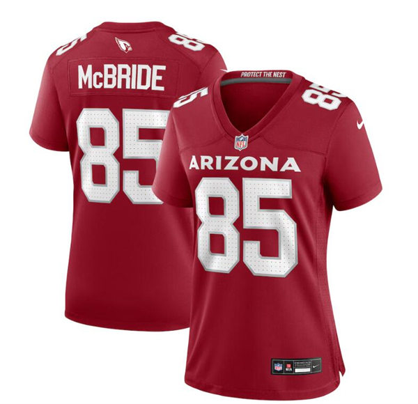  Womens Arizona Cardinals #85 Trey McBride Cardinal  Limited Jersey 