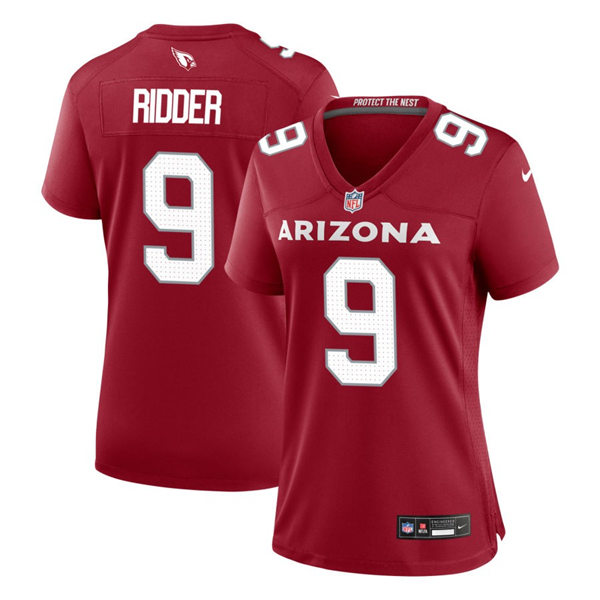  Womens Arizona Cardinals #9 Desmond Ridder Cardinal  Limited Jersey 