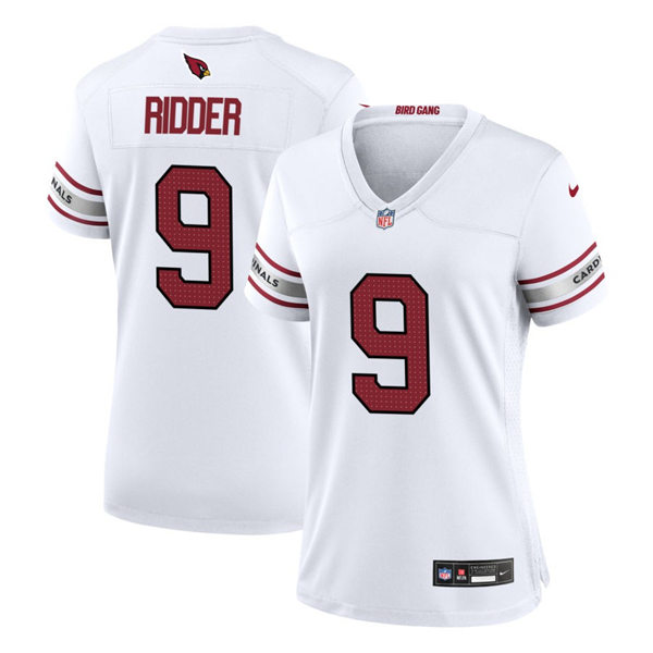  Womens Arizona Cardinals #9 Desmond Ridder White Limited Jersey 