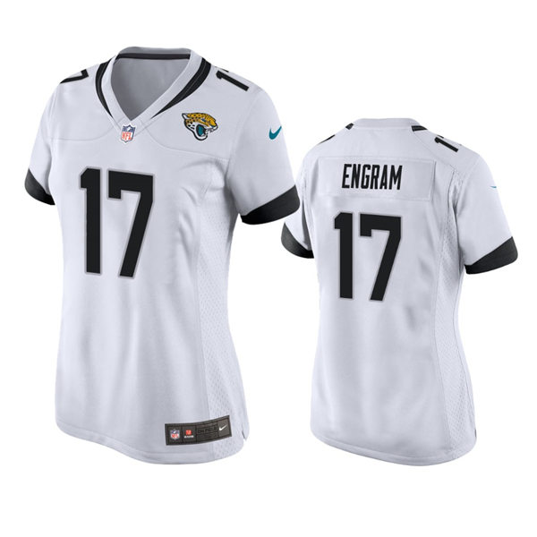  Womens Jacksonville Jaguars #17 Evan Engram Nike White Limited Jersey 