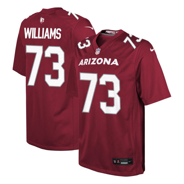  Youth Arizona Cardinals #73 Jonah Williams Cardinal  Limited Jersey 