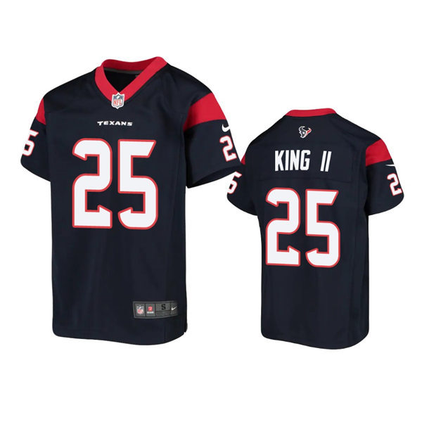  Youth Houston Texans #25 Desmond King II Nike Navy Limited Jersey 