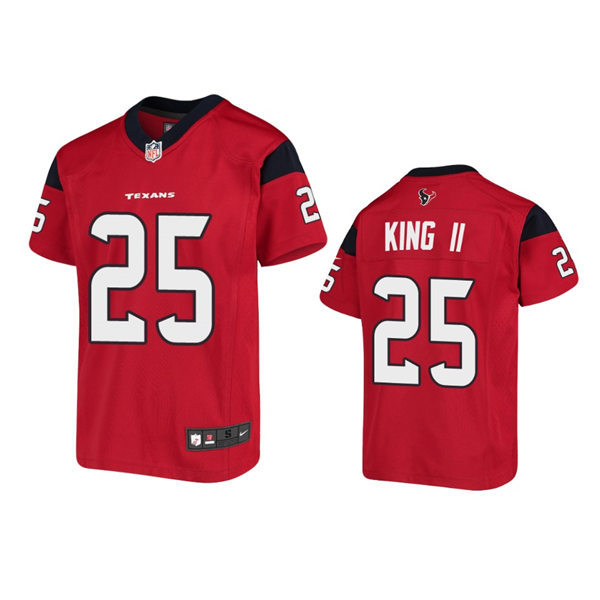  Youth Houston Texans #25 Desmond King II Nike Red Limited Jersey 