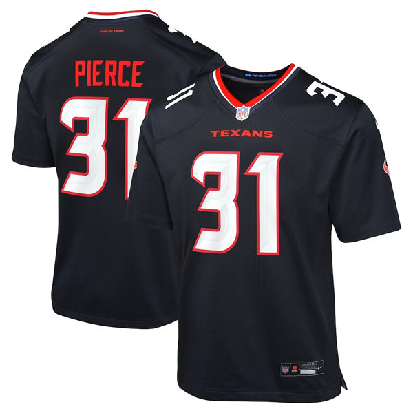  Youth Houston Texans #31 Dameon Pierce Nike 2024 Navy Alternate Limited Jersey 