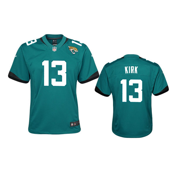  Youth Jacksonville Jaguars #13 Christian Kirk  Nike Teal Alternate Limited Jersey 