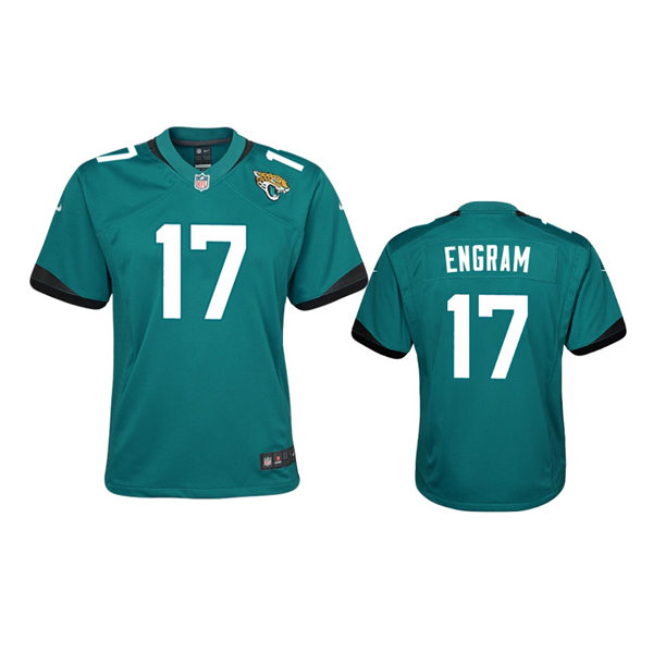  Youth Jacksonville Jaguars #17 Evan Engram  Nike Teal Alternate Limited Jersey 