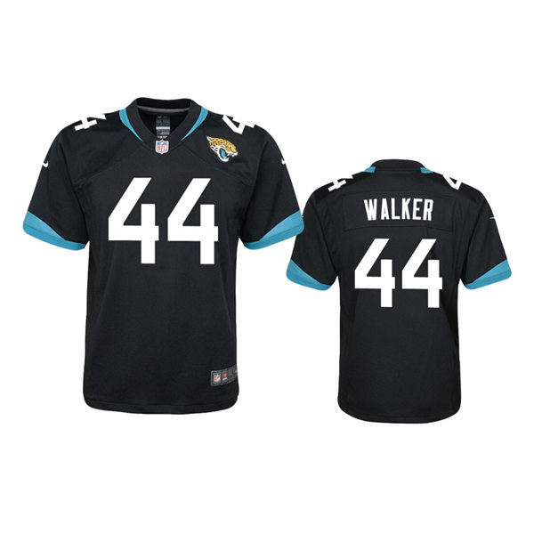  Youth Jacksonville Jaguars #44 Travon Walker Nike Black Limited Jersey 