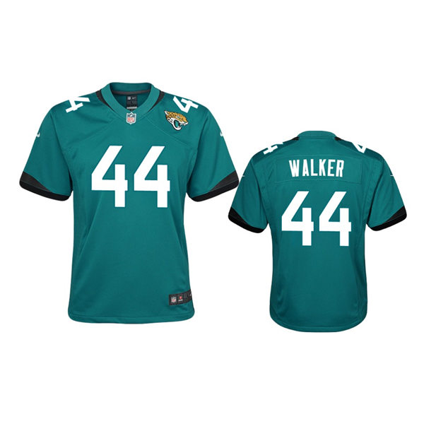  Youth Jacksonville Jaguars #44 Travon Walker Nike Teal Alternate Limited Jersey 