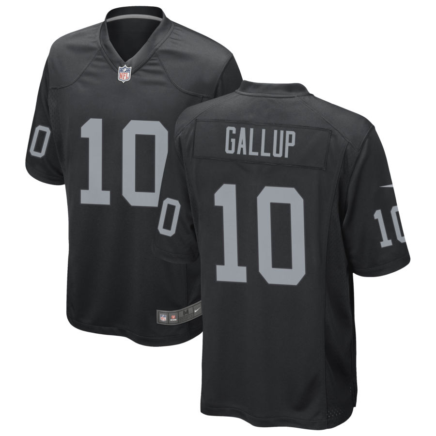  Youth Las Vegas Raiders #10 Michael Gallup Nike Black Limited Jersey 
