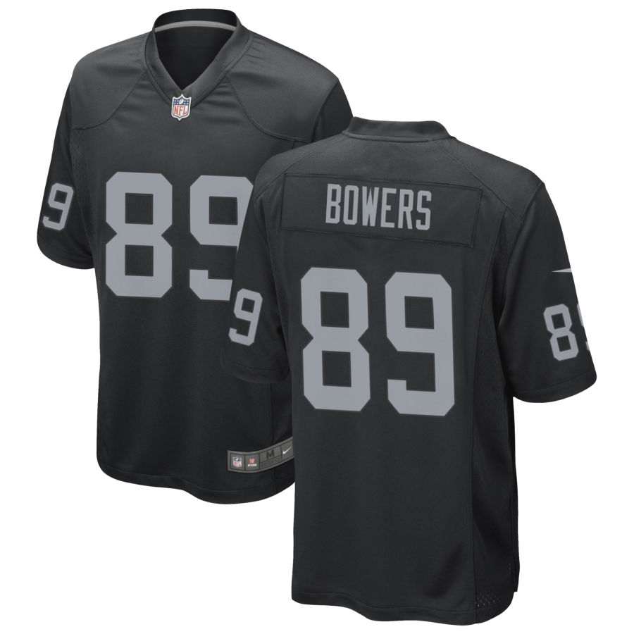  Youth Las Vegas Raiders #89 Brock Bowers Nike Black Limited Jersey 