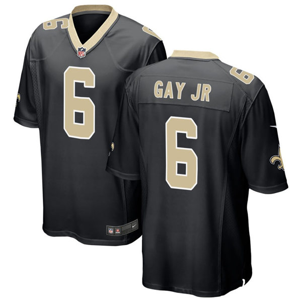  Youth New Orleans Saints #6 Willie Gay Jr. Nike Black Vapor Untouchable Limited Jersey 