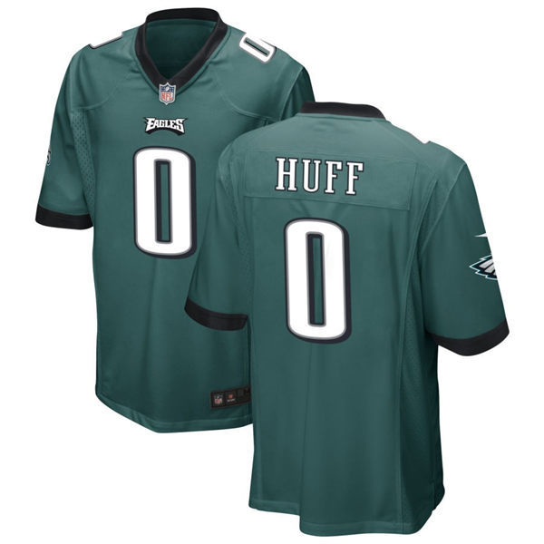  Youth Philadelphia Eagles #0 Bryce Huff Nike Midnight Green Limited Player Jersey 