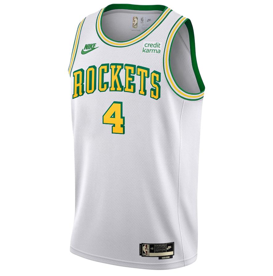 MEN'S HOUSTON ROCKETS #4 Jalen Green NIKE JALEN GREEN CLASSIC EDITION SWINGMAN JERSEY