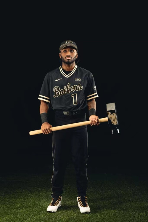 Mens Purdue Boilermakers Custom Josh Lindblom Trent Johnson Calvin Schapira Cory Brooks Nike Black Boilers Classic 2022 New Baseball Jersey