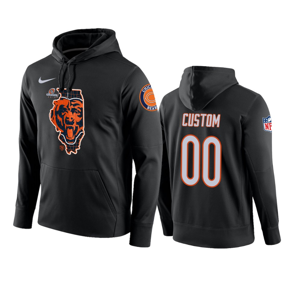 00 black custom hoodie