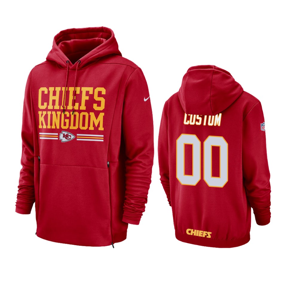 00 custom sideline lockup hoodie