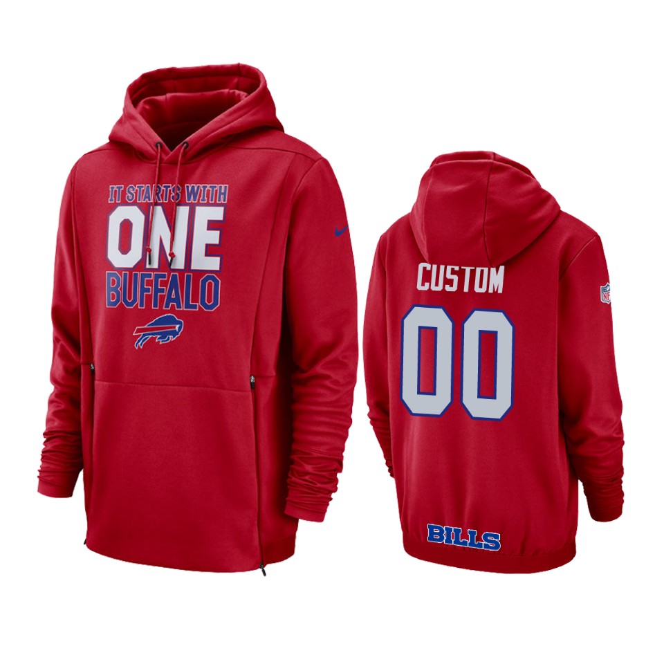 00 custom sideline lockup hoodie
