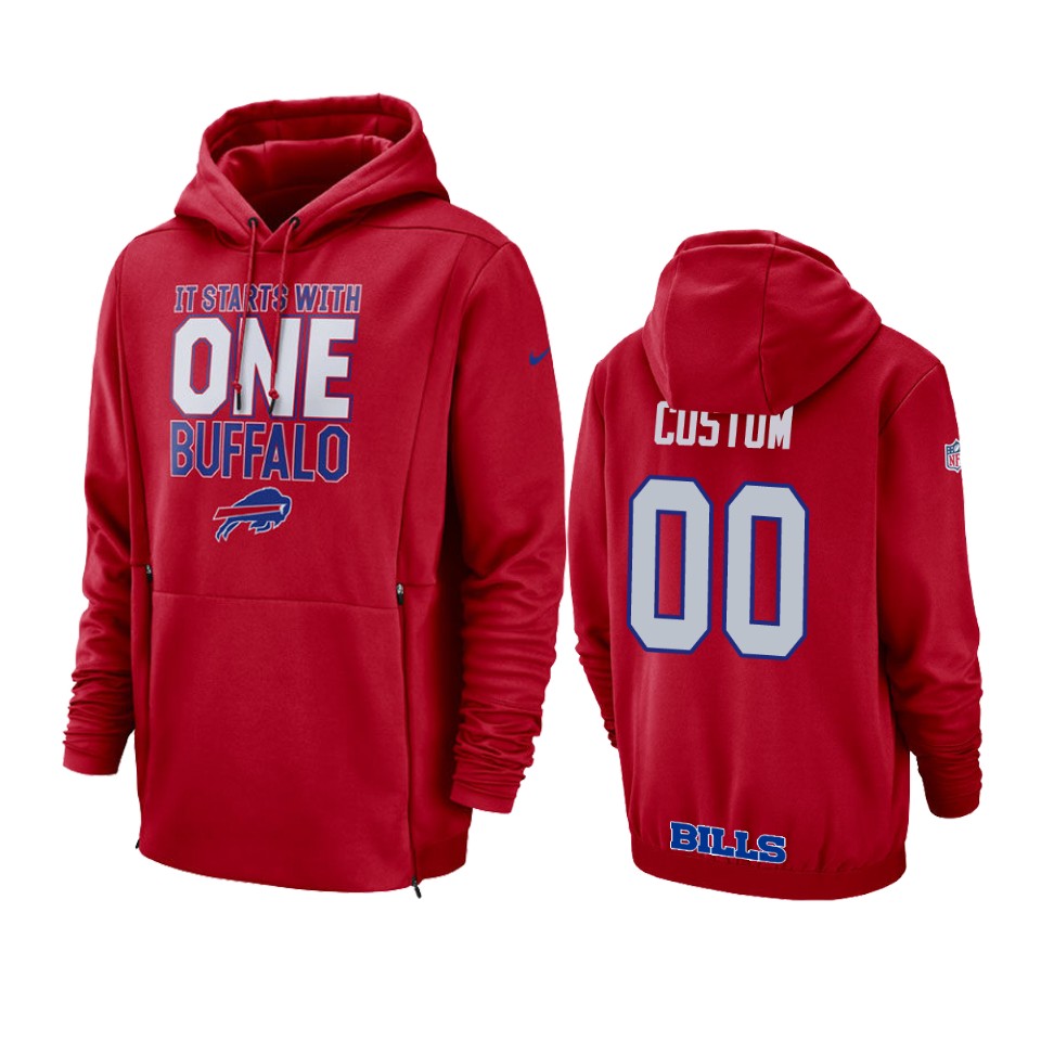 00 red custom hoodie