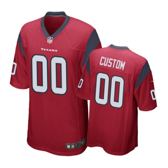 00 red custom jersey