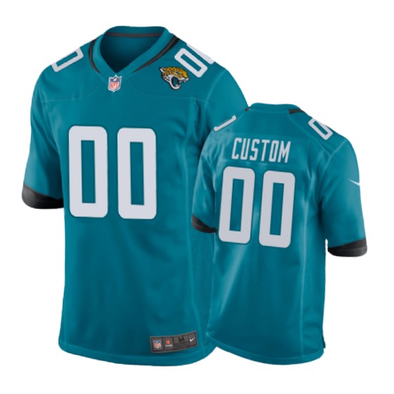 00 teal custom jersey