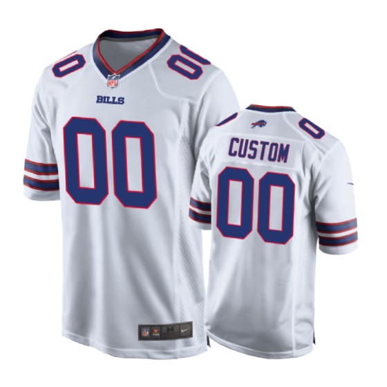 00 white custom jersey