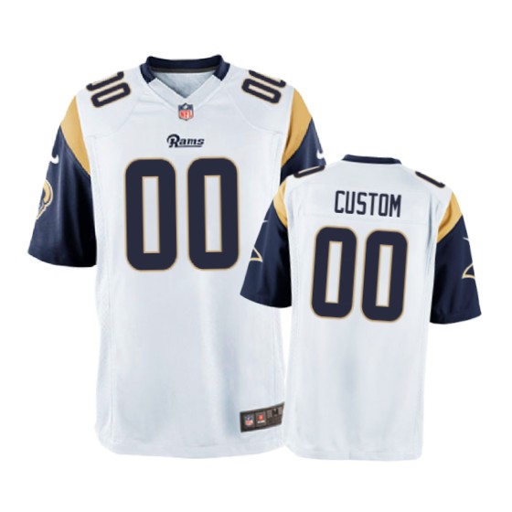 00 white custom jersey