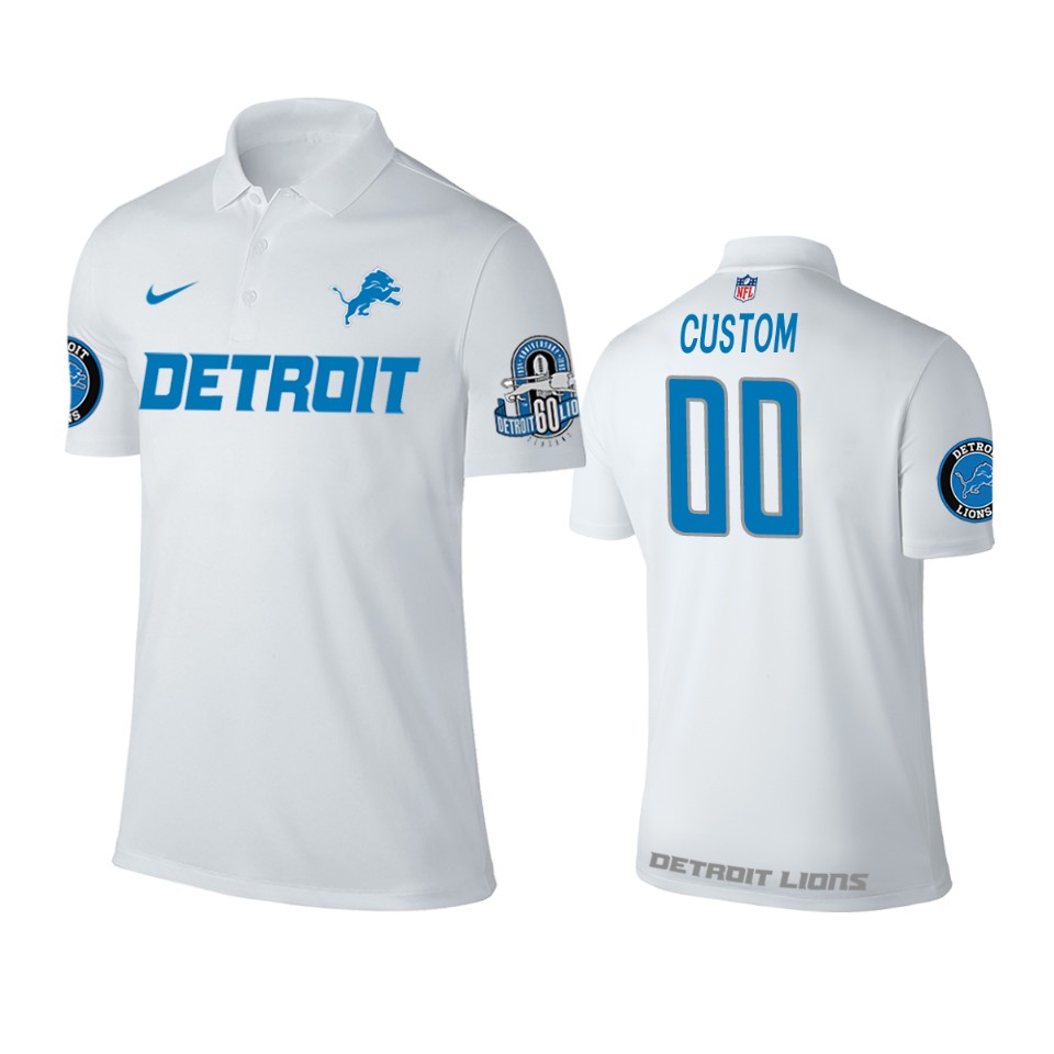 00 white custom polo