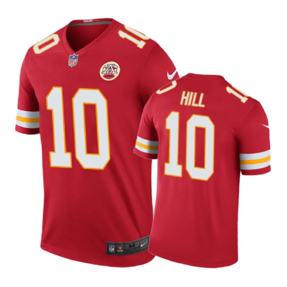 10 color rush tyreek hillred jersey