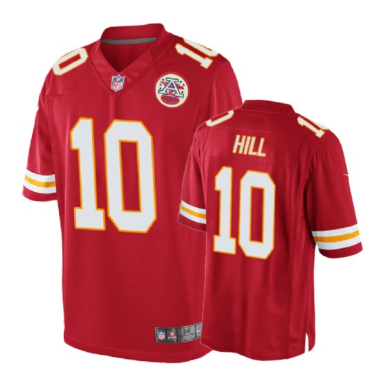 10 red tyreek hill jersey