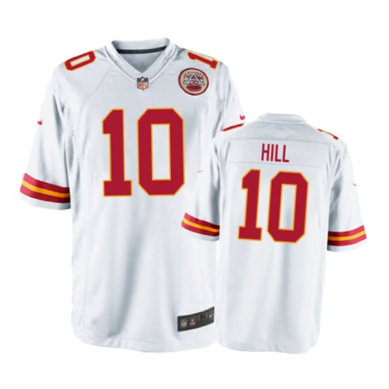 10 white tyreek hill jersey