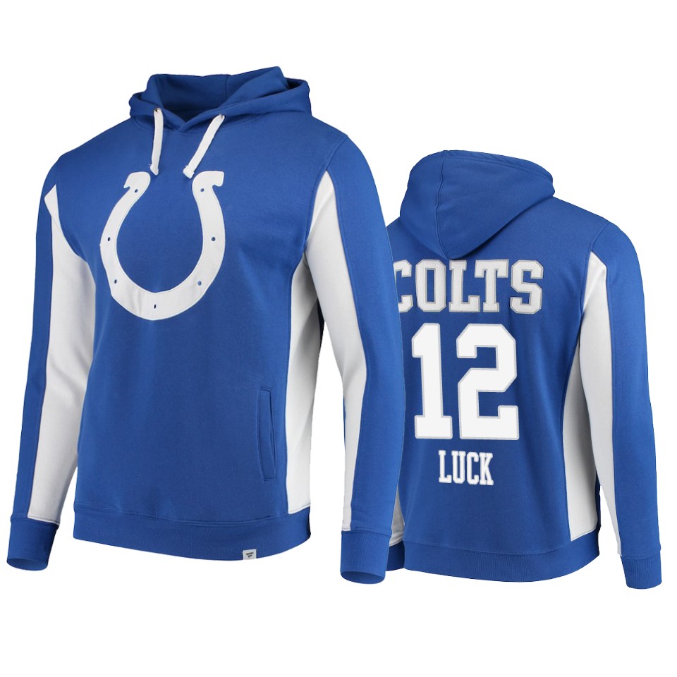 12 royal andrew luck hoodie