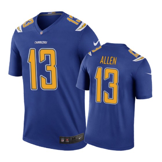 13 color rush keenan allenroyal jersey