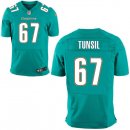 Miami Dolphins #67 Laremy Tunsil Nike Aqua Green Elite 2016 Draft Pick Jersey