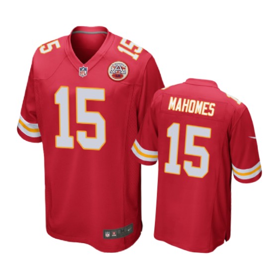 15 red patrick mahomes jersey
