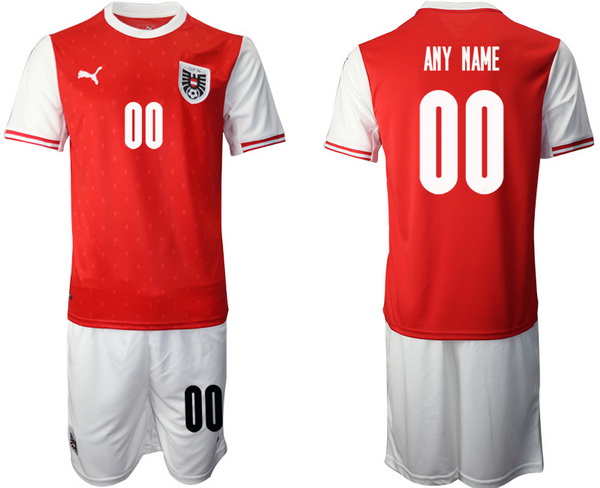 Mens Austria Short Soccer Jerseys 003
