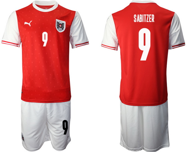 Mens Austria Short Soccer Jerseys 010