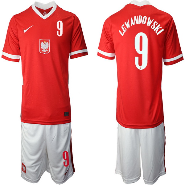 Mens Poland Short Soccer Jerseys 004